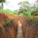 Trenches in Murchison Falls National Park